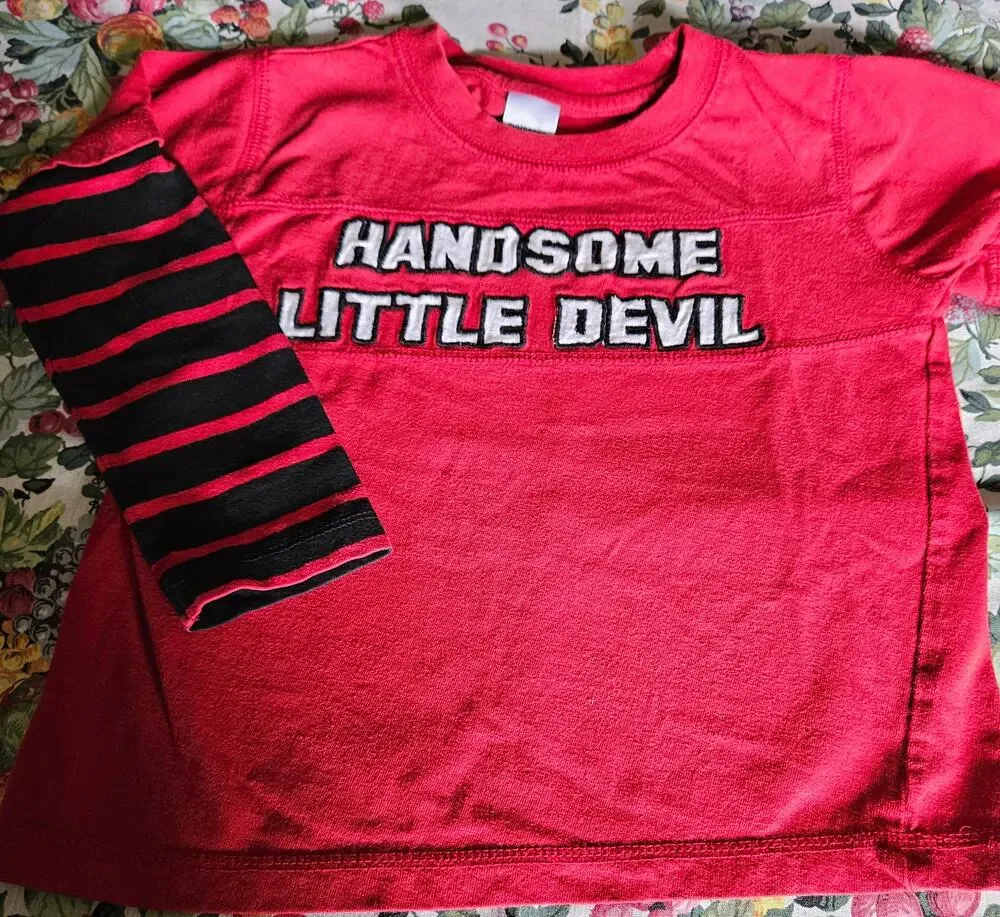 Gap Boys Outfit – Size 4T – Gymboree  Shirt & GAP 1969 Red Jogger Sweatpants